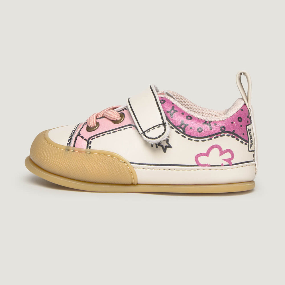Zapato Feroz Feroz Paterna Comic Rosa