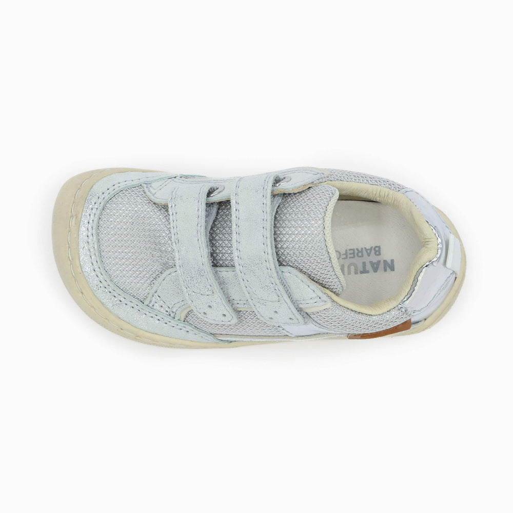 Naturino Barefoot Eksy Monet Lux Silver Milk