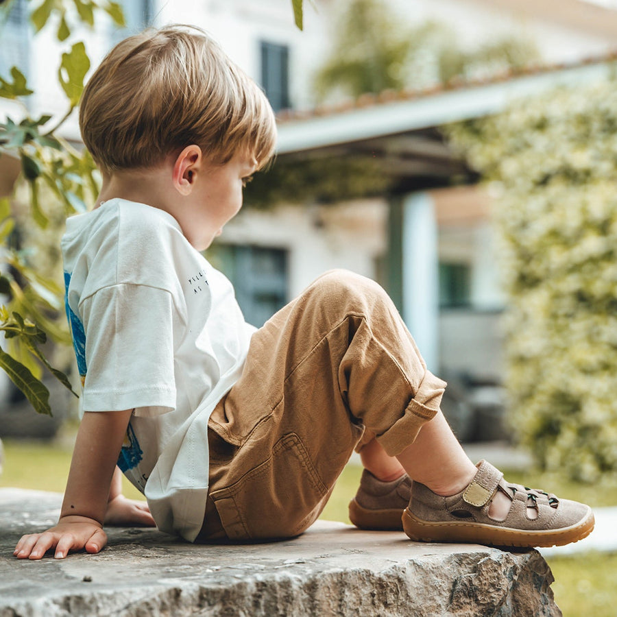 Froddo Barefoot Elastique Sandale II Beige