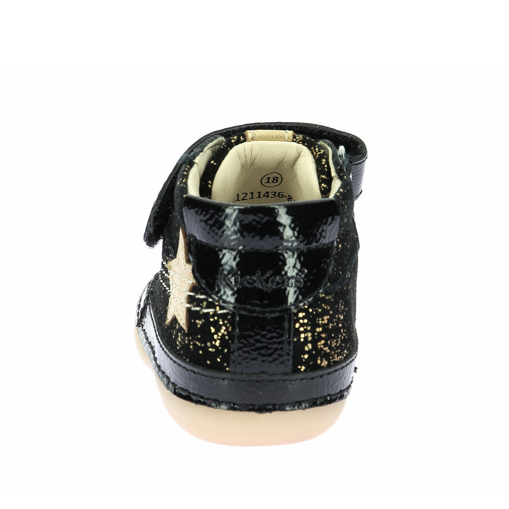Kickers Sokistic Noir Or