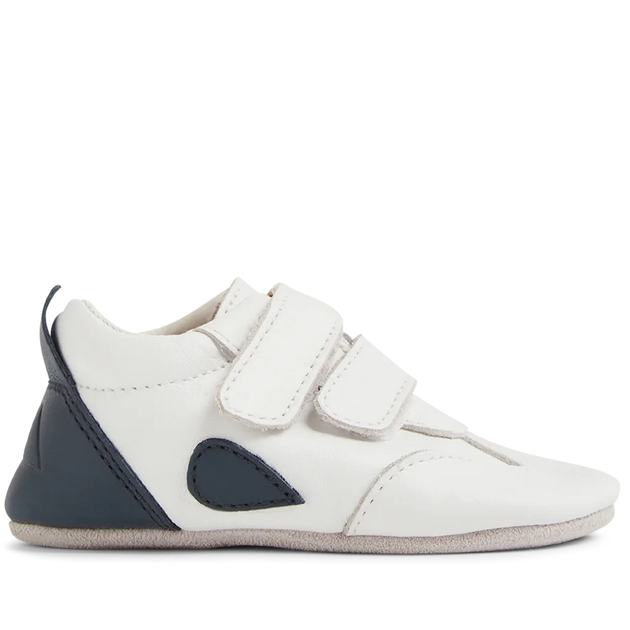 Bobux Chaussons Pitch Blanc