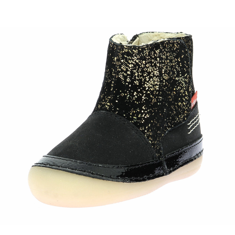 Kickers Sokifaune Botas Negro Dorado