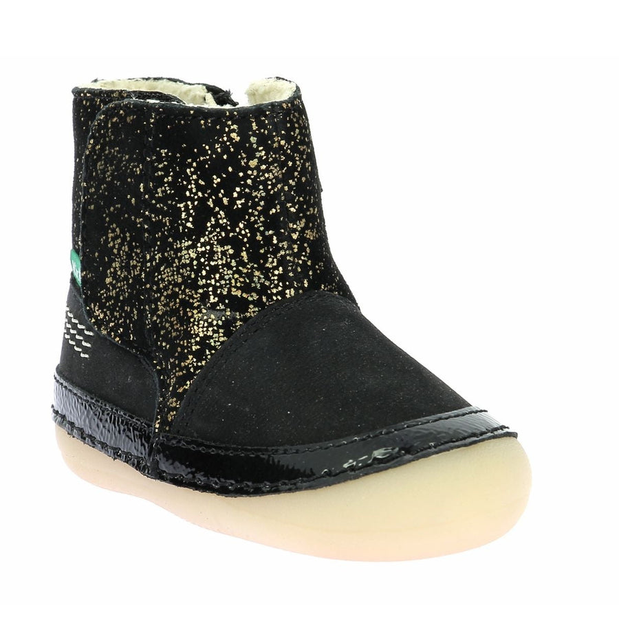 Kickers Sokifaune Botas Negro Dorado