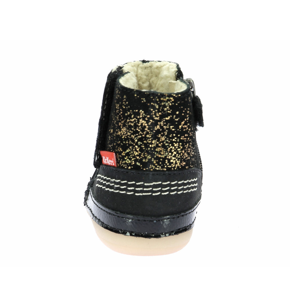 Kickers Sokifaune Botas Negro Dorado