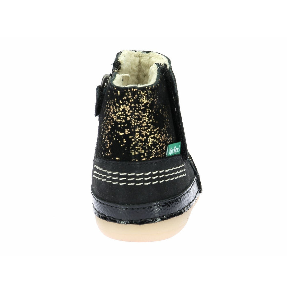 Kickers Sokifaune Botas Negro Dorado