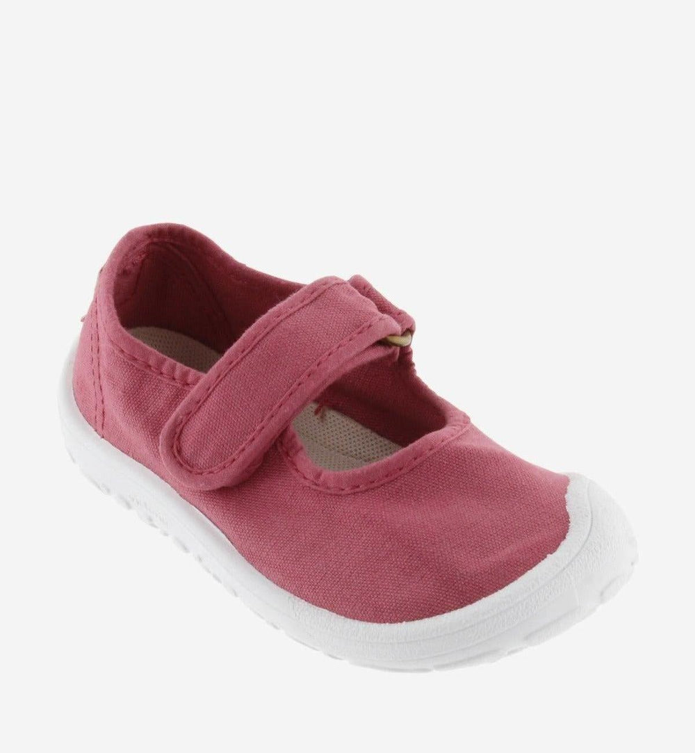 Victoria Barefoot Bosco Mercedes Lona Frambuesa