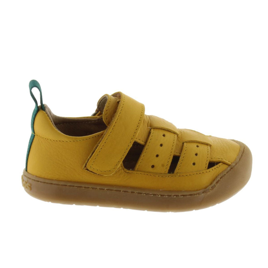 Acebos Barefoot Gummi Sandalias Amarillo