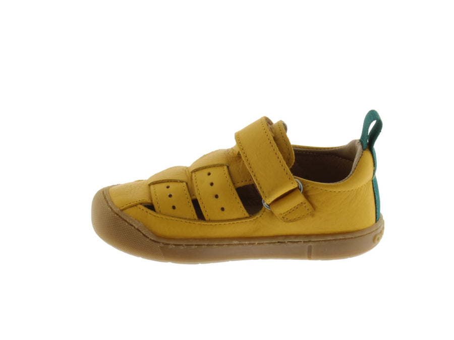 Acebos Barefoot Gummi Sandalias Amarillo