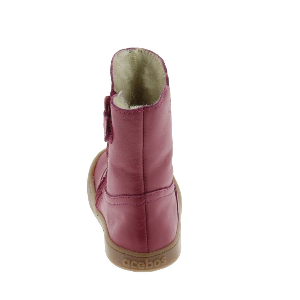 Acebos Barefoot Bota Forro Berry