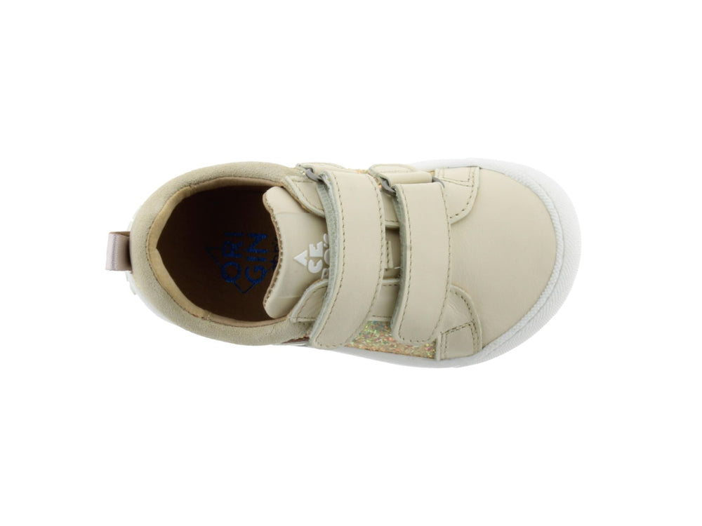 Acebos Barefoot Glim Velcros Beige