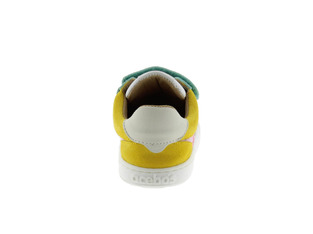 Acebos Barefoot Cosmo Velcros Amarillo