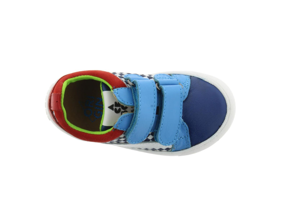 Acebos Barefoot Racing Velcros Marino
