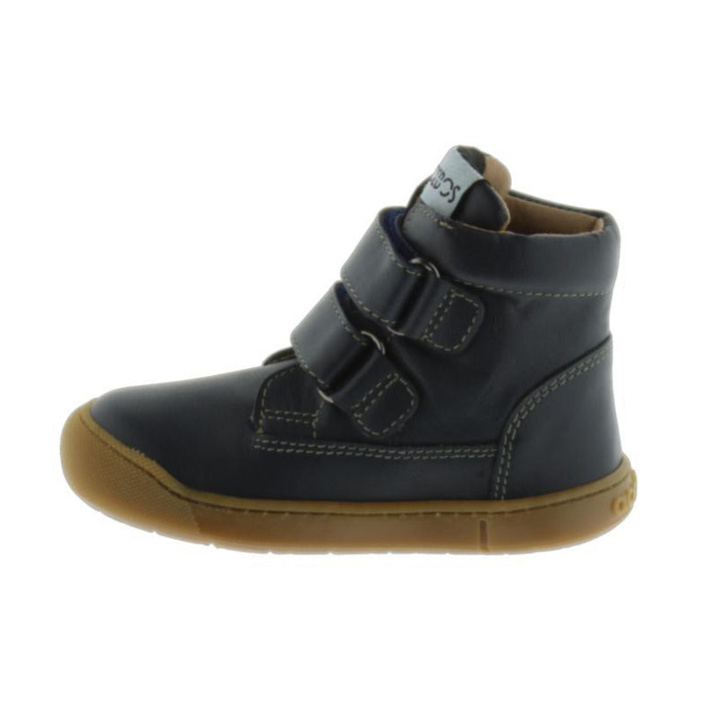 Acebos Barefoot Botin Velcros Marino