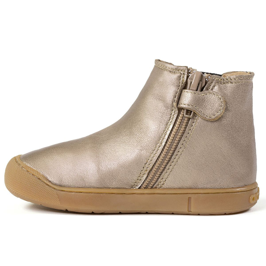 Acebos Barefoot Botin Flash Doré Métallisé