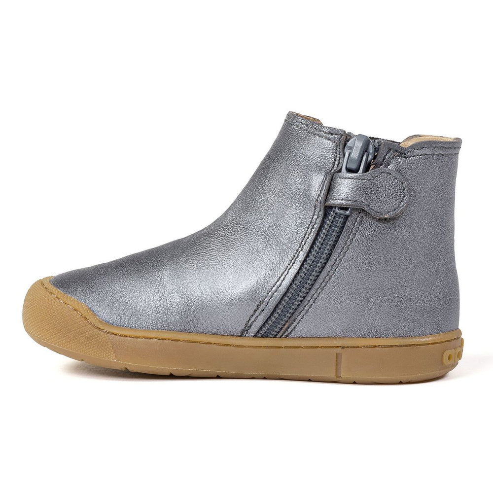 Acebos Barefoot Botin Flash Plomo Métallisé