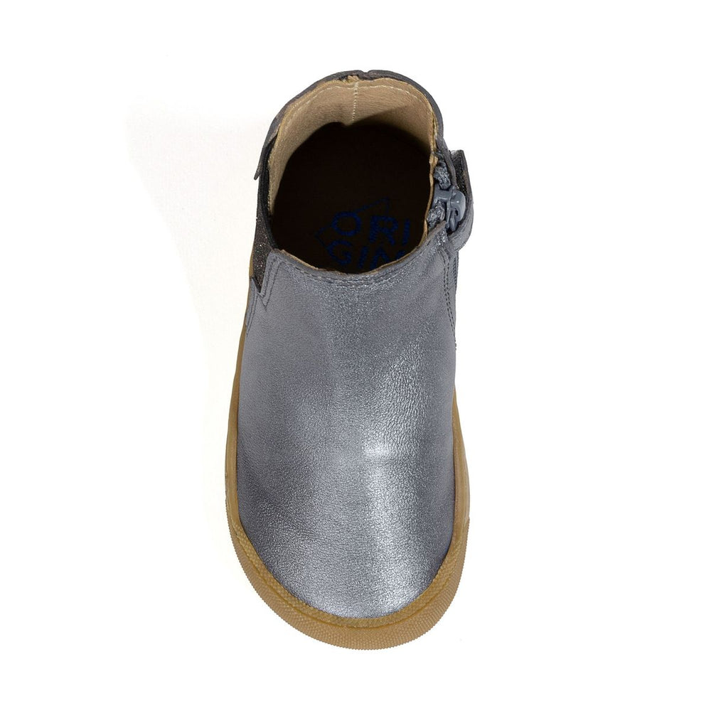 Acebos Barefoot Botin Flash Plomo Métallisé