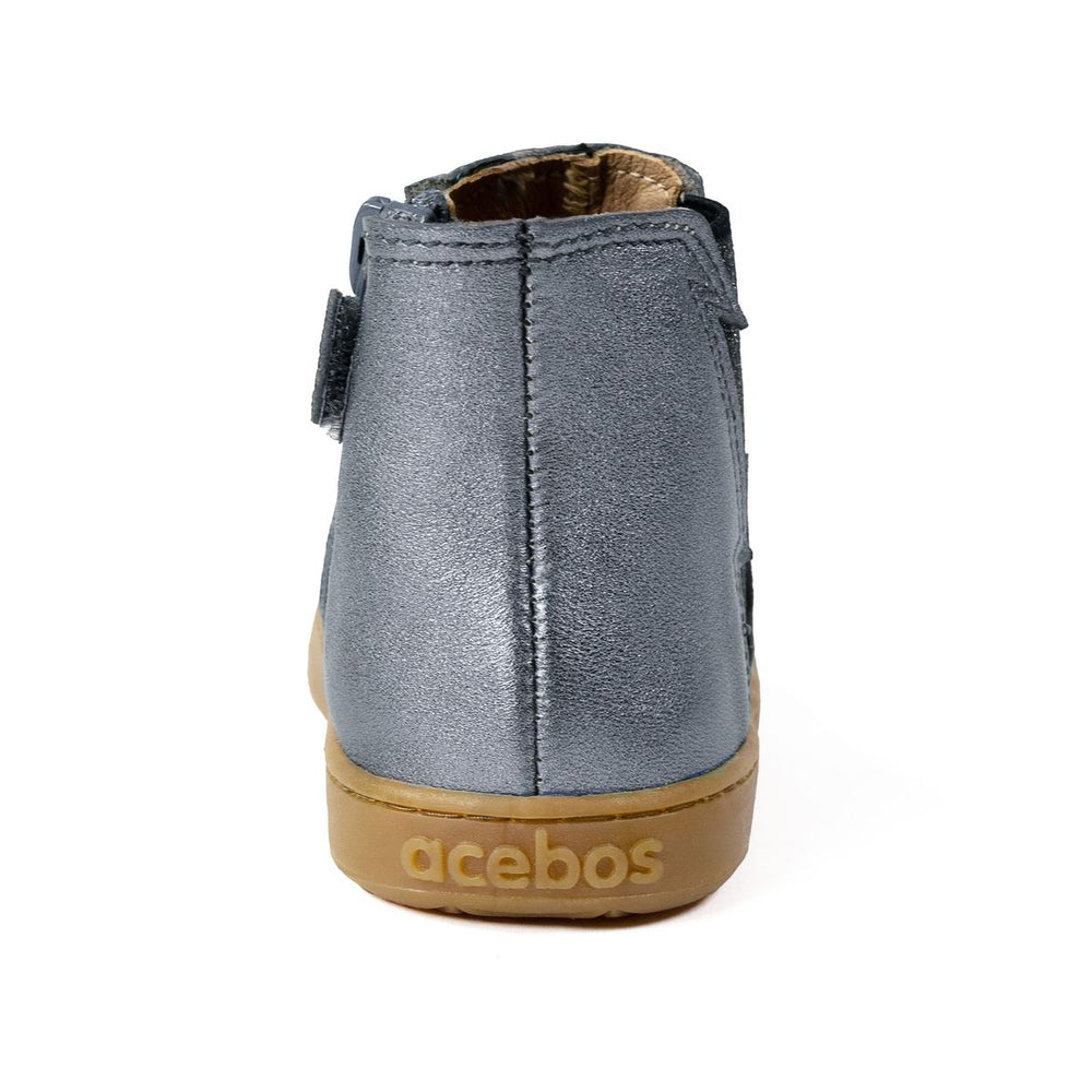 Acebos Barefoot Botin Flash Plomo Métallisé