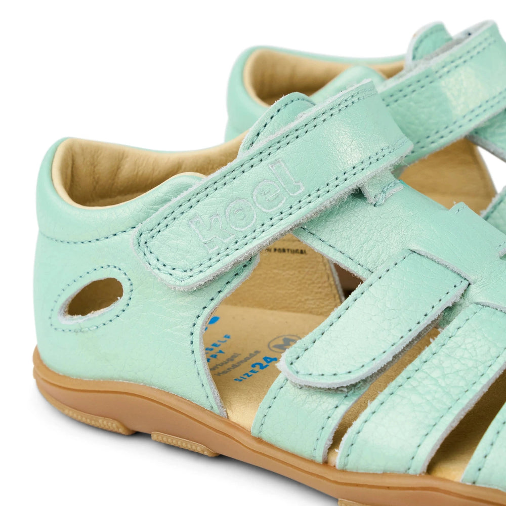 Koel Sandalias Ola Metallic Mint