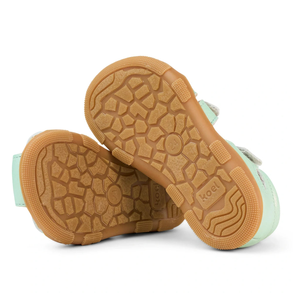 Koel Sandalias Ola Metallic Mint