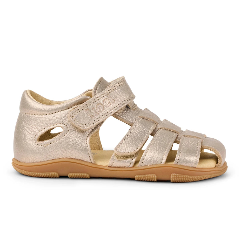 Koel Sandales Ola Metallic Champagne