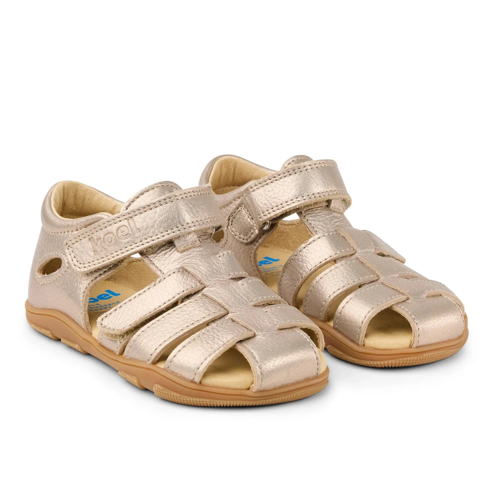 Koel Sandales Ola Metallic Champagne