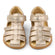 Koel Sandalias Ola Metallic Champan
