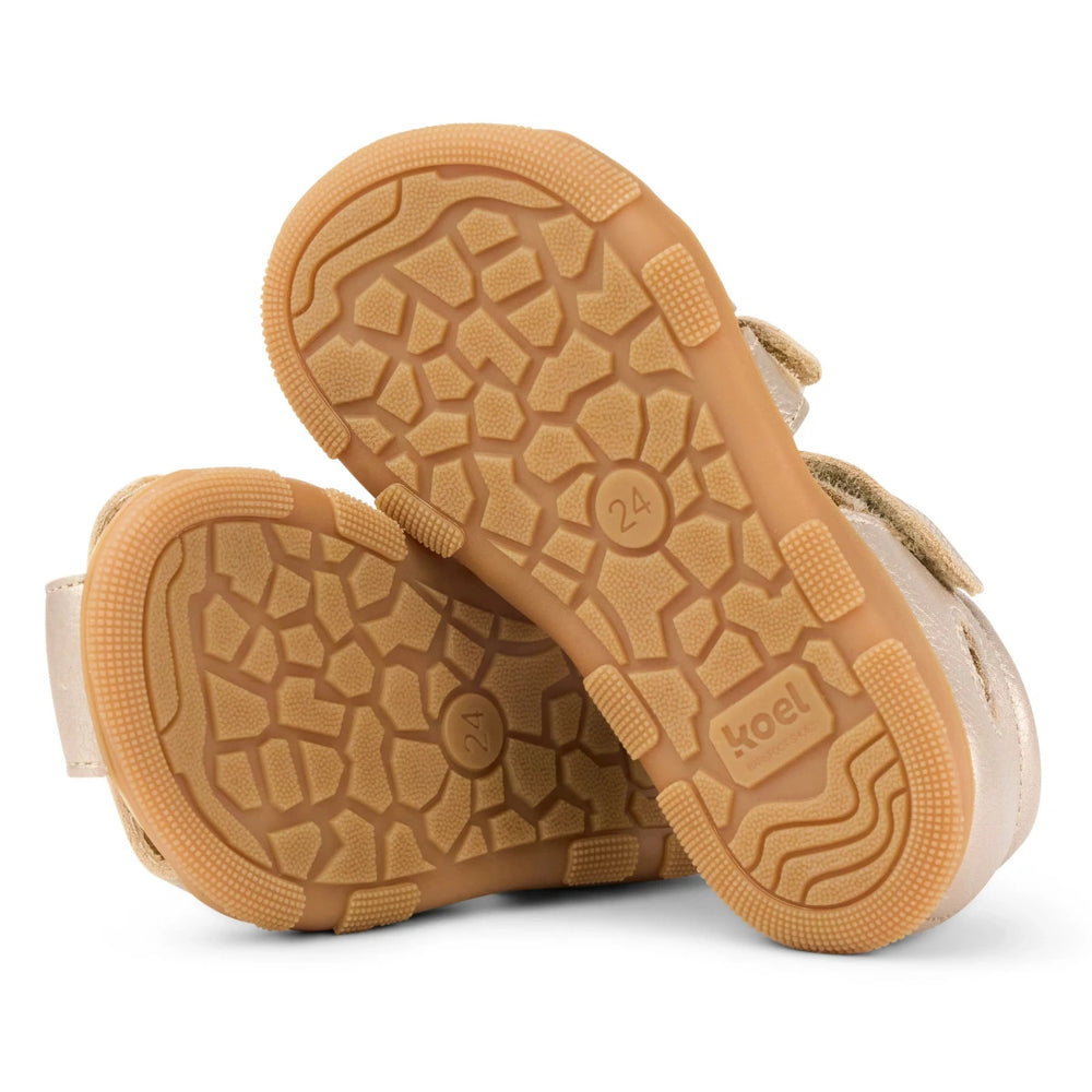 Koel Sandales Ola Metallic Champagne
