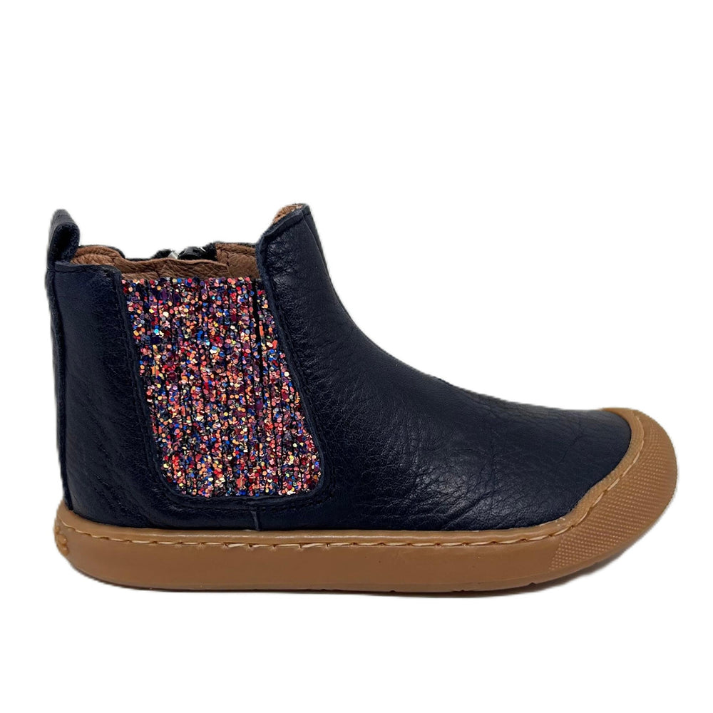 Acebos Barefoot Botin Sparkle Marino