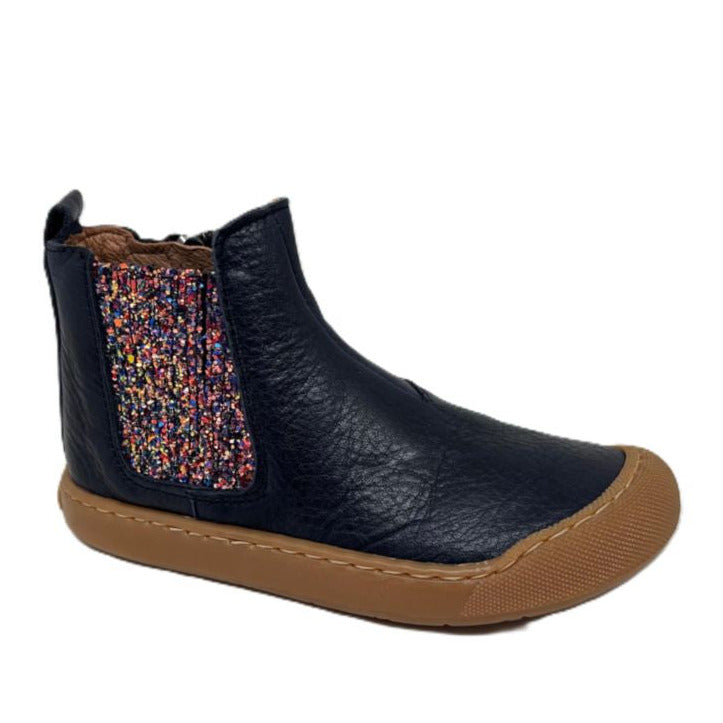 Acebos Barefoot Botin Sparkle Marino