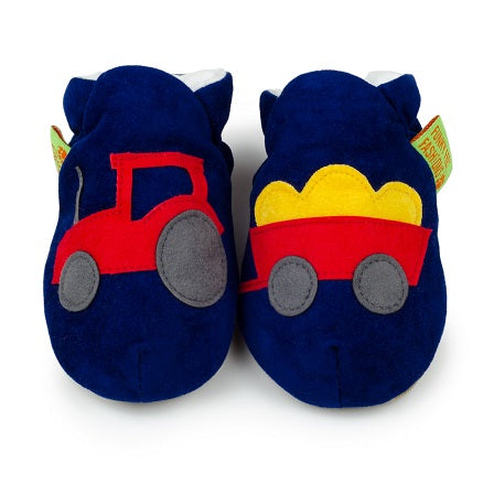 Funky Pies Tractor azul