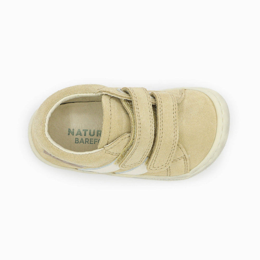 Naturino Barefoot Grimby Low Velcros Sand Milk