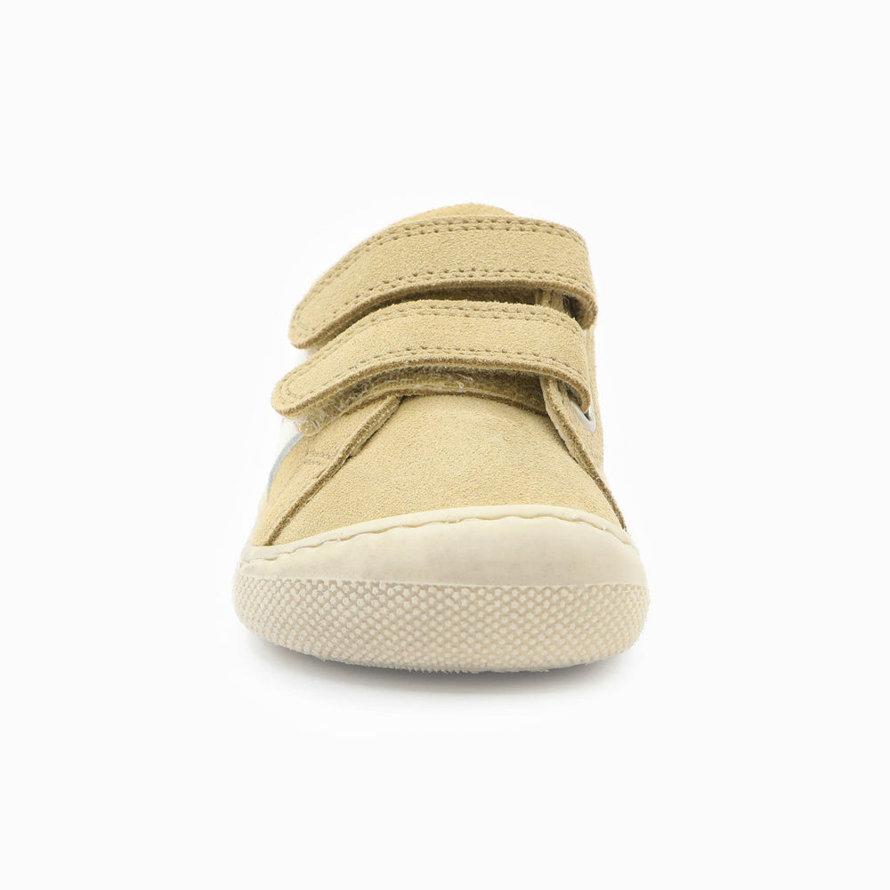 Naturino Barefoot Grimby Low Velcros Sand Milk