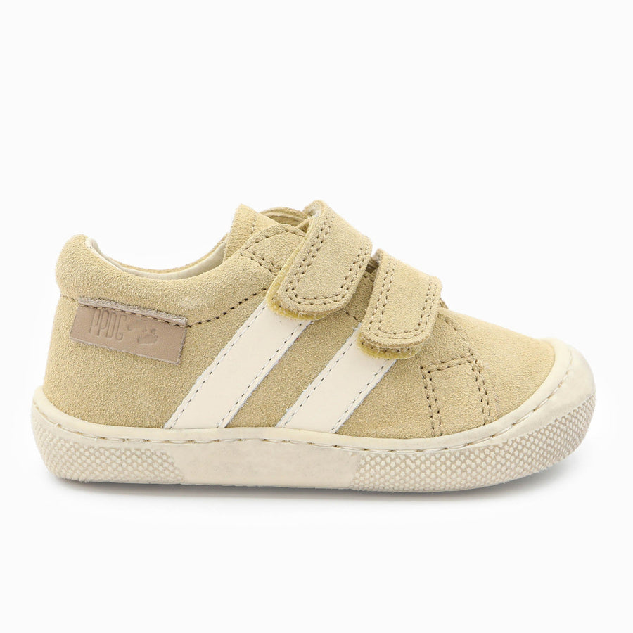 Naturino Barefoot Grimby Low Velcros Sand Milk