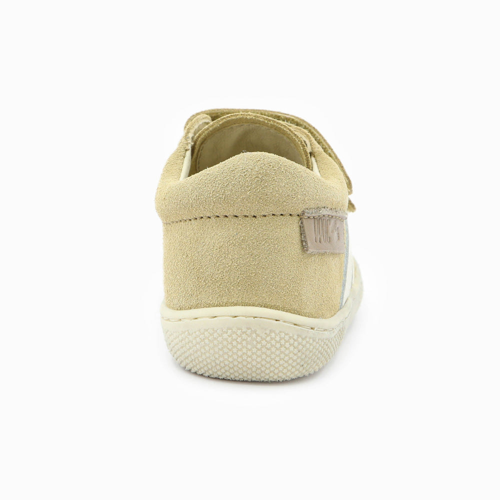 Naturino Barefoot Grimby Low Velcros Sand Milk