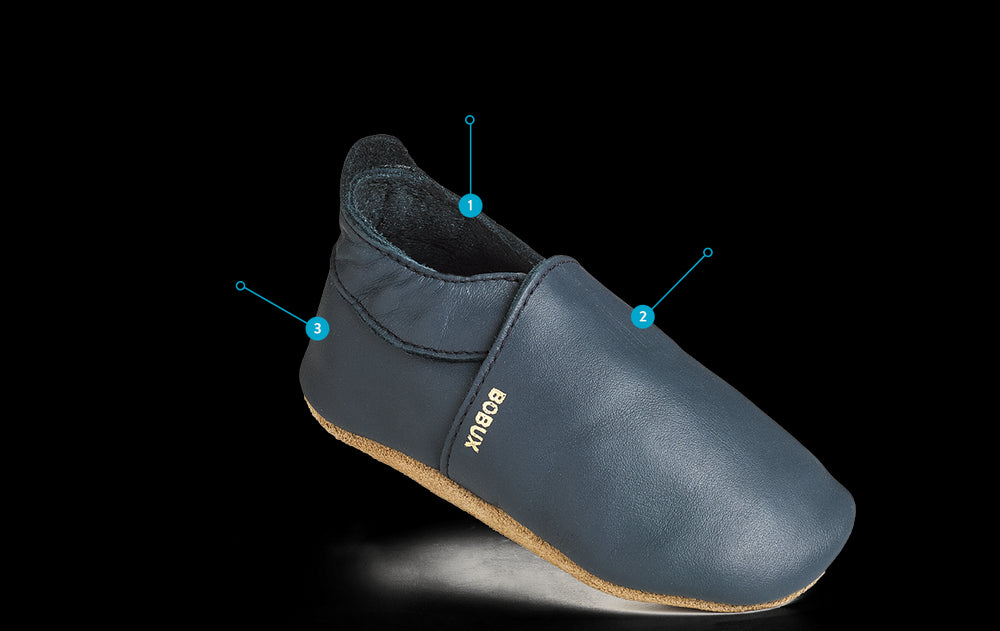 Bobux Chaussons Butterflies Grey