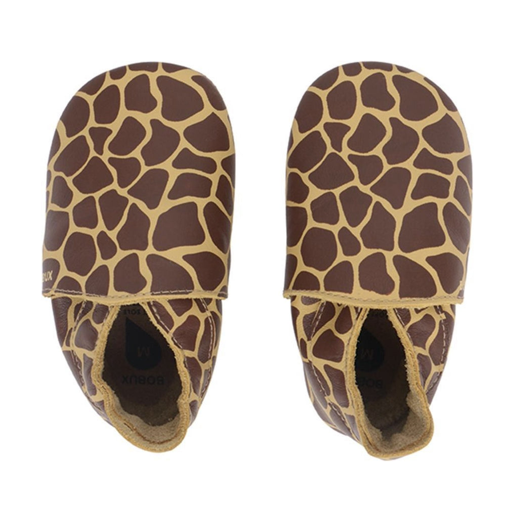 chaussons souples Robeez girafe hug turquoise chaussons souples Robeez girafe hug turquoise