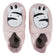 Bobux Chaussons Zèbre Rose