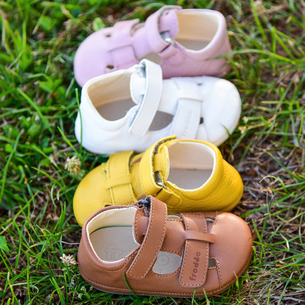 Froddo Prewalkers Barefoot Sandal White