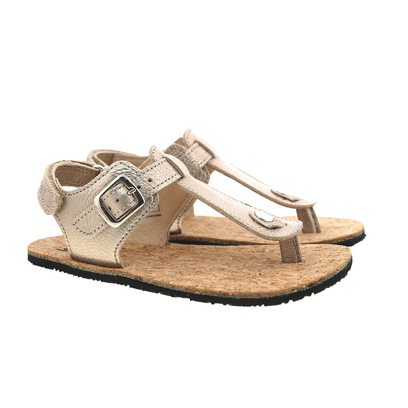 Koel Barefoot Sandales Abriana Metallic Champagne