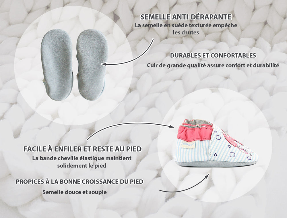 Robeez chaussons Mywood Marine