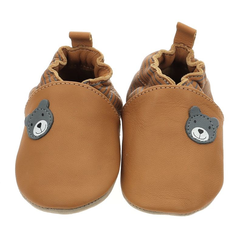 Pantuflas Robeez Doubear Camel