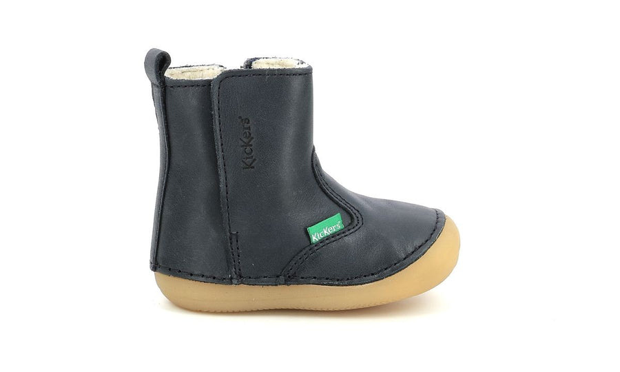 Kickers Socool Cho Fourrées Marine