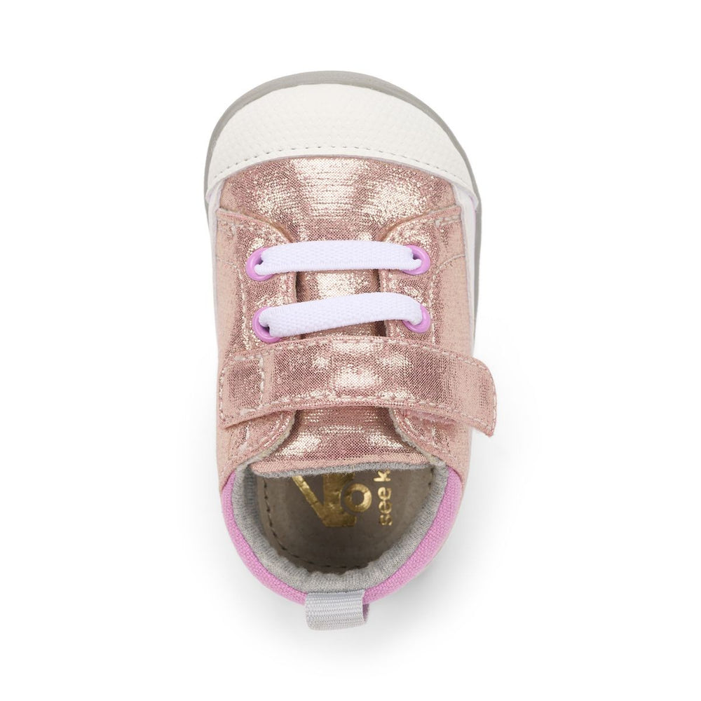 See Kai Run First Walker Stevie Rose Shimmer