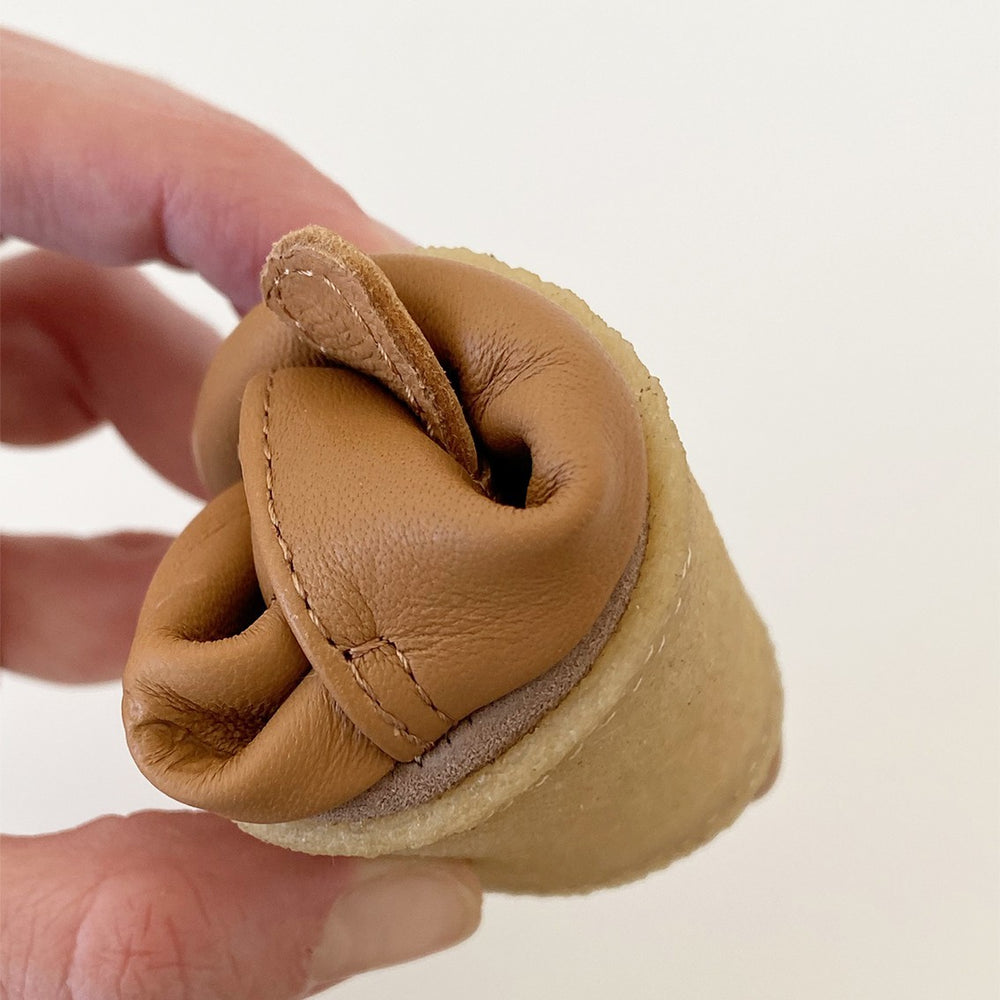 Robeez Chaussons Crêpe Rob Fur Beige