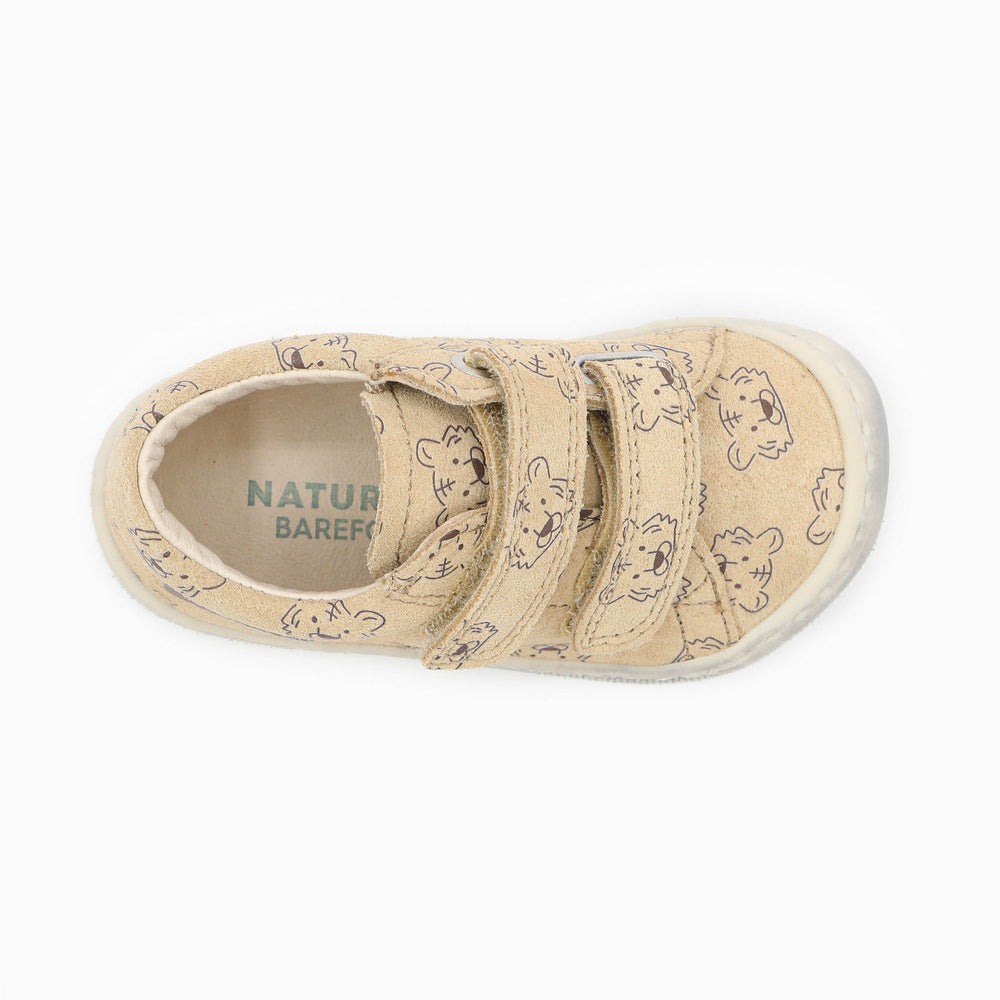 Naturino Barefoot Orec Low Velcros Lion Sand Brown