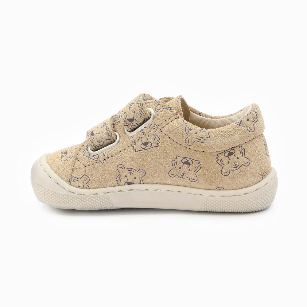 Naturino Barefoot Orec Low Velcros Lion Sand Brown