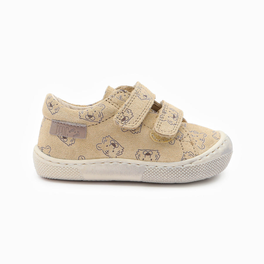 Naturino Barefoot Orec Low Velcros Lion Sand Brown