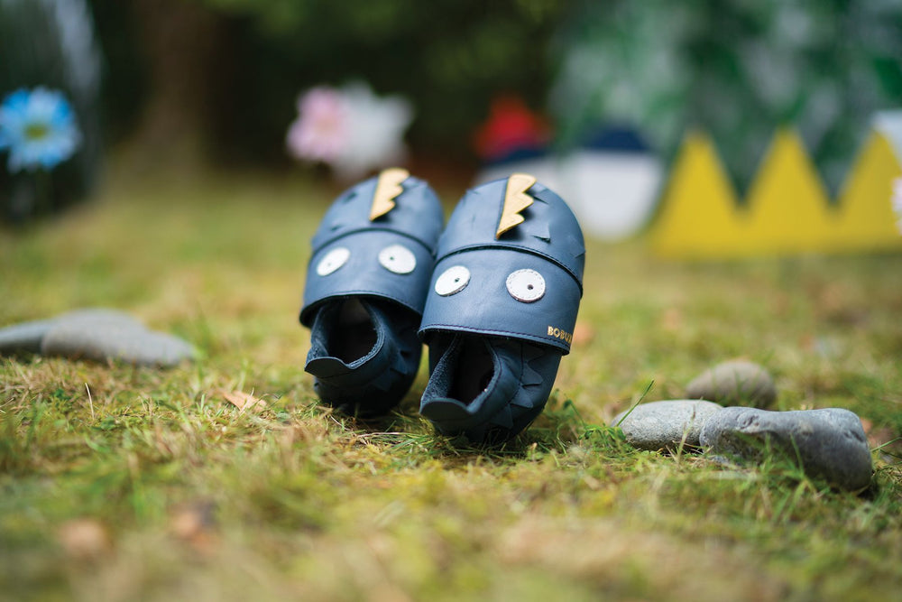 Chausson Enfant Chaussons Garu00e7on 3D Patte De Dinosaure Orange