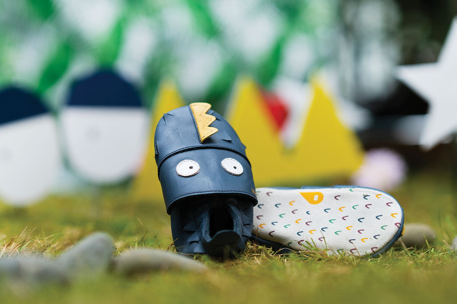 Bobux Chaussons Gruff Navy
