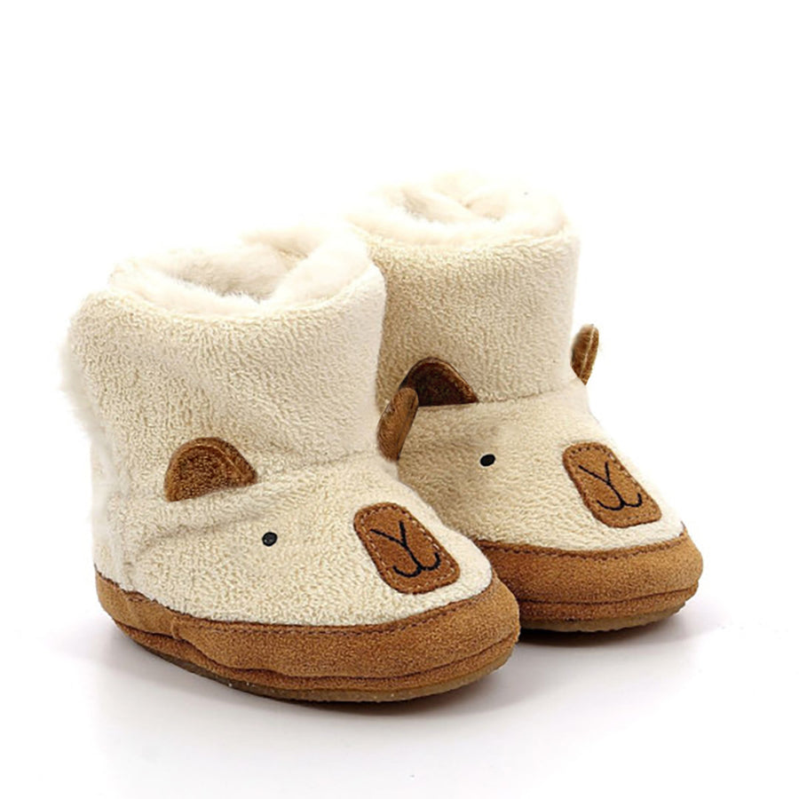 Robeez Chaussons Crêpe Rob Fur Beige